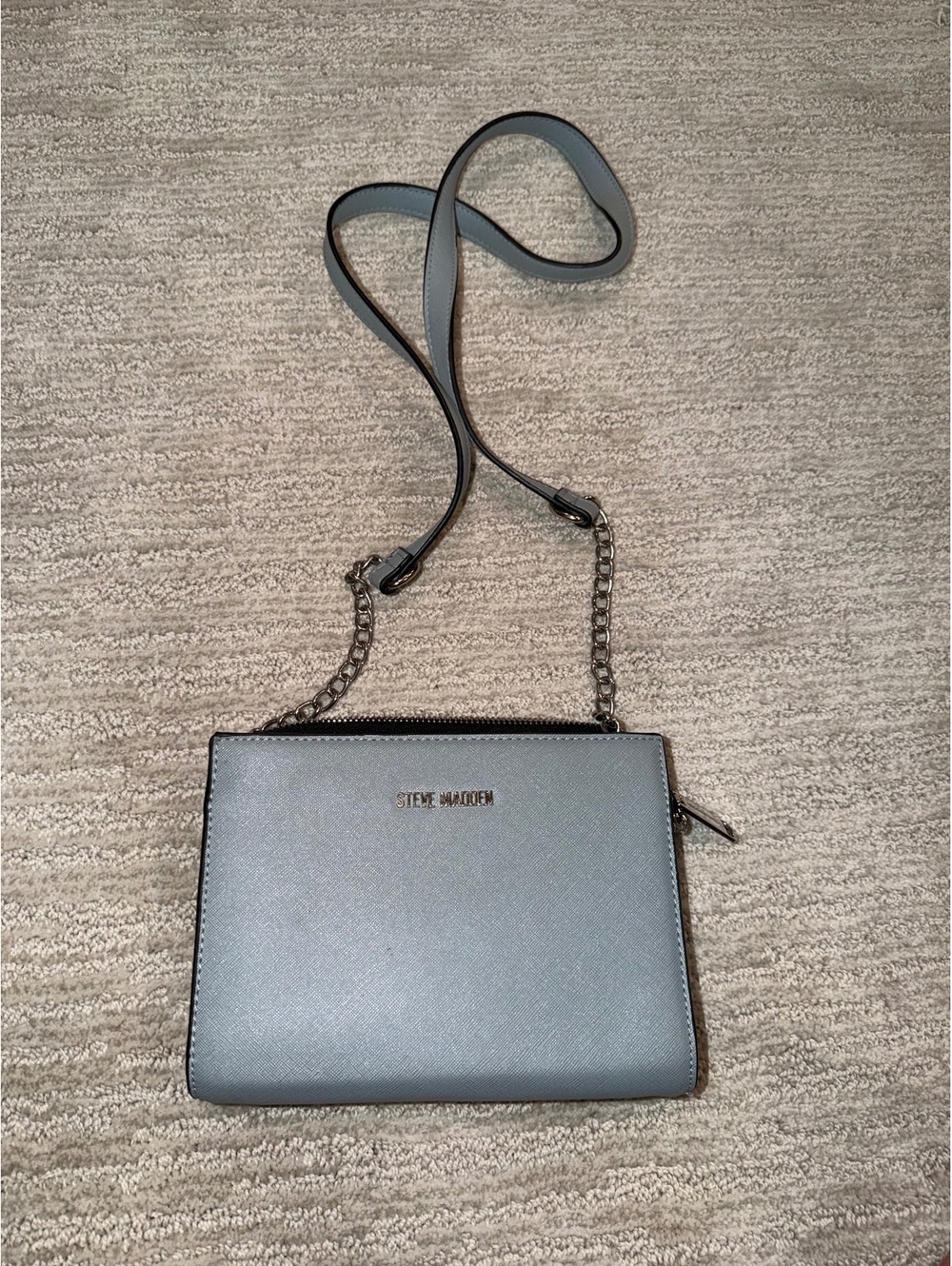 Steve Madden gray crossbody bag